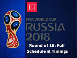 Fifa World Cup 2018 Round Of 16 World Cup Full Schedule