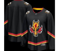 Several teams received uniforms that swapped the color palettes. Calgary Flames Reverse Retro Jersey Canadian Tire
