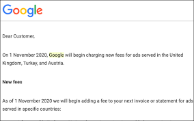 Top 50 uk classifieds to post free online ads. Google Adds Fees In U K Turkey Austria Cites Complexity Taxes 09 01 2020