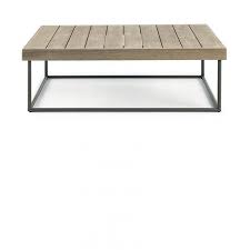 Wohomo coffee table round coffee table and rectangular coffee table 2 in 1 industrial modern style coffee table for living room, rustic brown. Ethimo Allaperto Mountain Rectangular Coffee Table Tattahome