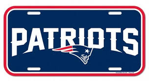 New England Patriots License Plate New England Patriots Logo Patriots Logo England Patriots