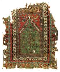 Kirsehir Mucur Hand Woven Hali 17 Yy Loop Size 30 34 Dm Dimensions 117 X 138 Cm Location Ethnographic Muzesiankar Turkey Descrip Halilar Kilim Hali