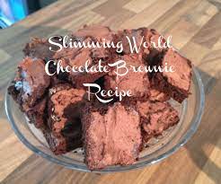 Slimming World Chocolate Brownie Recipe Recipe Chocolate Brownie Recipe Slimming World Desserts World Recipes