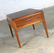 Ready to ship in 1 business day. Lane Rhythm Walnut End Table With Drawer Mid Century Modern Warehouse 414
