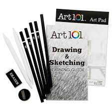Expect More Pay Less Art Pad Drawings Graphite Pencils