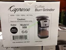If you have any other tips and tricks as well it will be much appreciated! Capresso Coffee Burr Grinder Costcochaser
