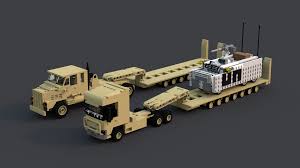 With the trailer loaded and the load secured the gooseneck can be reattached. Winchester S Lego Thread Page 2 Spacebattles