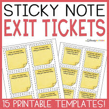 11 compelling reasons to use exit tickets literacy in focus
