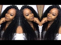 And i clip the top as it's drying which helps keep it from going too flat. Ajf Side Part Curly Hair Weave Nalan Com Sg