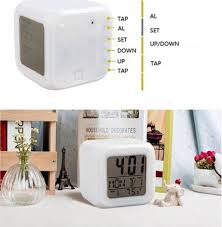 More buying choices $39.50 (4 used & new offers) New Arrival Portable Home Bedroom Kids Room 7 Color Led Change Digital Glowing Alarm Clock Buy On Zoodmall New Arrival Portable Home Bedroom Kids Room 7 Color Led Change Digital Glowing Alarm Clock Best