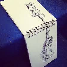 25 Clever Drawings That Interact With Their Surroundings By Troqman Creative Drawing Illusion Drawings Funny Drawings