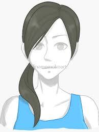 Video Game Headshot | Wii Fit Trainer