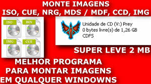 Resultado de imagem para O MELHOR E MAIS LEVE PROGRAMA PARA EMULAR E MONTAR IMAGENS ISO,CUE,NRG,MDS,MDF,CCD,IMG WINDOWS 2019