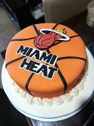 Birthday Ideas In Miami 30 Birthday Ideas In Miami Miami Heat Cake Basketball Cake Cake