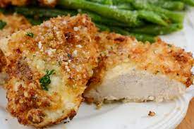 Air Fryer Parmesan Crusted Chicken Adventures Of A Nurse