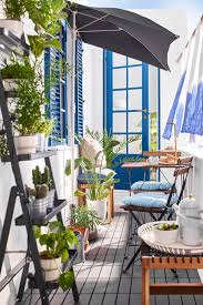 Bramson Fliso Sonnenschirm Mit Stander Schwarz Ikea Deutschland Kleiner Balkon Garten Balkon Dekor Balkonentwurf
