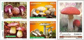 ▷ Los sellos de setas en España | 🍄 Cesta y Setas