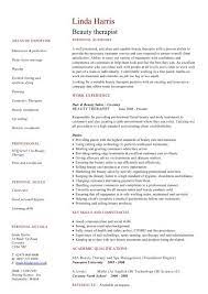 Building an attractive cv helps in increasing your chances of getting the job. Beauty Therapist Cv Template Dayjob