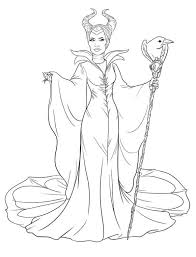 Kids N Fun Coloring Page Maleficent Maleficent Disney Coloring Pages Fairy Coloring Pages Fairy Coloring