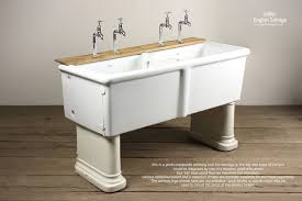 reclaimed shanks double belfast sink