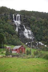Tvindefossen (i've also seen it spelled tvinnefossen) was a gorgeous 152m waterfall tumbling in indeed, tvindefossen literally sat right off the e16 motorway as it was also close enough to the town. Tvindefossen Waterfall Norway Polarsteps