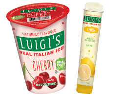 Luigi's real italian ice, blue raspberry and watermelon variety pack, 6 count, 6 ounce (frozen). Luigi S J J Snack Foods Corp