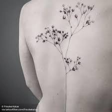Baby breath flower color meanings. Tattoo Tagged With Flower Fine Line Fraukekatze Line Art Big Back Facebook Nature Twitter Baby S Breath Illustrative Inked App Com