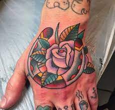 Pin By Deanna On Hand Tattoos Vintage Tattoo Hand Tattoos Tattoos