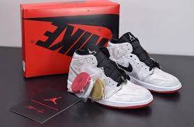 Air Jordan 1 Mid Se White Hyper Royal Black Pin On Air Jordan Shoes