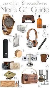 Here, 68 unique gifts for men that your brother, dad, son, or husband will love to get for father's day. 2016 Rustic And Modern Men S Gift Guide Pocketful Of Posies Mens Gift Guide Unique Gifts For Men Birthday Gifts For Boyfriend