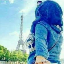 نتيجة بحث الصور عن محجبة عند برج ايفل arab swag picture hijab fashion