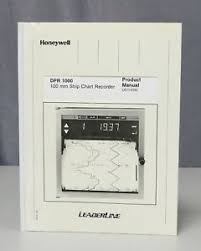 Details About Honeywell Dpr 1000 100mm Strip Chart Recorder Product Manual 0897