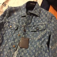 Shop and get ideas of how to wear null louis vuitton x supreme monogram denim jacket or find similar products for less. Louis Vuitton Jackets Coats Supreme Louis Vuitton Denim Jacket New Poshmark