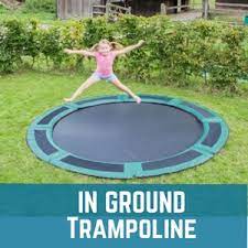 Instead of putting the trampoline directly onto a hardwood floor, look for a rug or mat that you can lay down on your floor instead. In Ground Trampoline Installing A Sunken Trampoline Cost Reviews