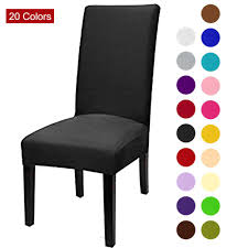 Find the perfect decorative accents at hayneedle, where you can buy online while you explore our room designs and curated looks for tips, ideas & inspiration to help you along the way. Solid Color Chair Cover Spandex Stretch Elastic Slipcovers Chair Covers White For Dining Room Shopee Indonesia