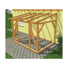 Nun können sie, wie aus dem bauplan ersichtlich, die tragende holzkonstruktion auf dem fundament. Profi Bauanleitung Wandanbau Geratehaus Gartenhaus Bauplan Anleitung Uberdachung Ebay