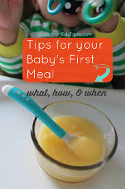 Baby in the kitchen, duration: Introducing Baby Food Everything You Need To Know Your Kid S Table