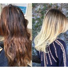 Wir zeigen dir die hausmittel, mit denen du dir tolle blonde highlights setzen kannst. Haarfarbe Haare Farben In Vorher Nachher Fotos