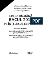 Testele şi baremele de corectare pot fi accesate mai jos, dar și pe pagina web a agenţiei de asigurare a calităţii, la compartimentul evaluări naţionale / sesiunea 2018 / teste pentru exersare. Eseuri Bac Romana Pdf Cesslecerwi S Ownd