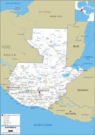 The country's capital, guatemala city, is a major metropolitan center; Guatemala Map Road Worldometer
