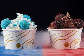 This 'dragon egg' dessert will blow your mind. Halo Top Introduces Fire And Ice Dragon Egg Sundaes At Its Scoop Shop