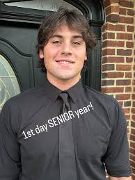 🎓All the emotions today as @waylan.swain started his senior year!! 🧡I  know this year will be amazing and I am so excited for all of the  opportunities that are ahead for Waylan,