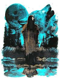 Black And Native American Hugging Native American Indian Wolf Man Unisex T Shirt Indian Wolf Native American Indians Native American