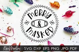 Choose from 960+ polka dots graphic resources and download in the form of red polka dot plush christmas stocking. Christmas Ornaments Svg Merry And Masked Commemorative 1003403 Cut Files Design Bundles