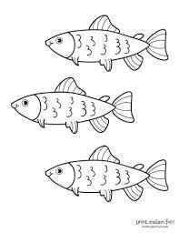 Below are pictures of various kinds of fish which you can use as fish coloring pages. Top 100 Fish Coloring Pages Cute Free Printables Print Color Fun