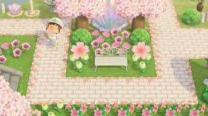 Check out our animal crossing pattern selection for the very best in unique or custom, handmade pieces from our stuffed animals & plushies shops. Animal Crossing Qr Closet White Brick Path With Floral Border