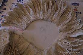 Step By Step Easy Tutorial To Make Your Own African Juju Hat Juju Hat Feather Crafts Hat Patterns To Sew