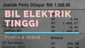 Punca bil elektrik rumah yang mahal sebenarnya berbalik kepada cara penggunaan kita terhadap perkakas elektrik dalam kehidupan seharian kita. Punca Bil Elektrik Tinggi Youtube