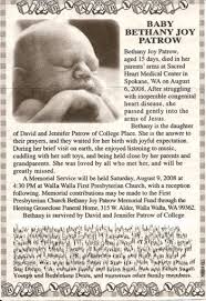 Dozens of obituary templates you can download and print for free. Sample Infant Obituaries
