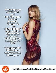 Taylor Swift Femdom Chastity Caption | Scrolller